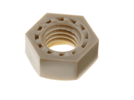 PEEK® hexagon nut [184]