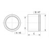 Allround Slide bearing [103-2] (103536023243)