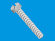 Slotted cheese head screw [536]