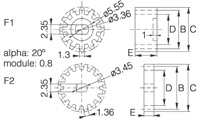 Gear wheel [104-5]