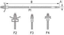 Push mount cable ties [201]